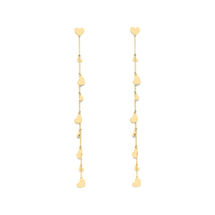 ORECCHINI IN ORO CUORI ORECCHINI IN ORO CUORI