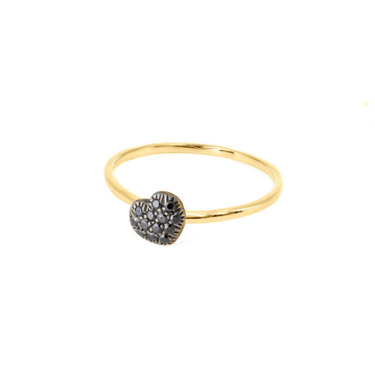 ANELLO IN ORO CUORE IN BRILLANTI ANELLO IN ORO CUORE IN BRILLANTI