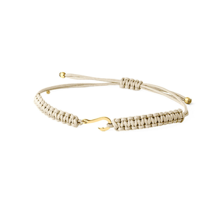 BRACCIALE CORDINO AMO IN ORO BRACCIALE CORDINO AMO IN ORO