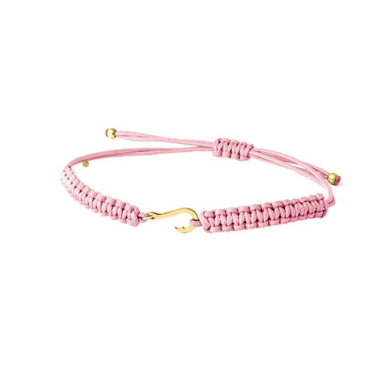 BRACCIALE CORDINO AMO IN ORO