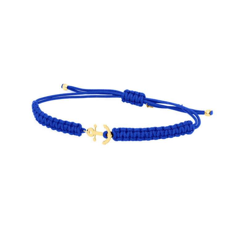 BRACCIALE CORDINO ANCORA IN ORO BRACCIALE CORDINO ANCORA IN ORO