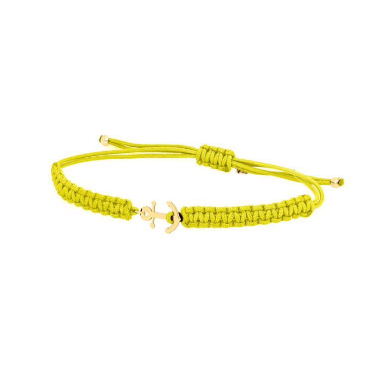 BRACCIALE CORDINO ANCORA IN ORO BRACCIALE CORDINO ANCORA IN ORO