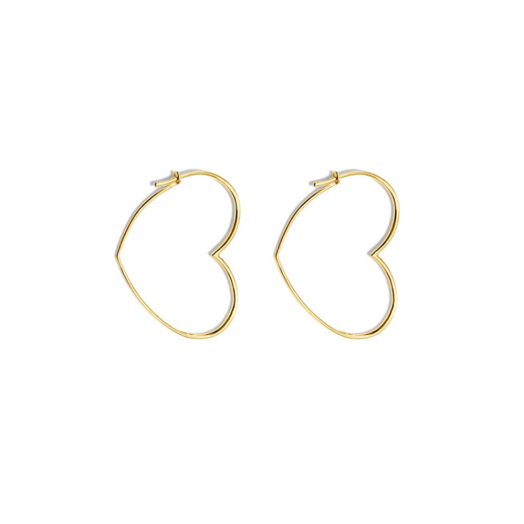 ORECCHINI IN ORO CUORE