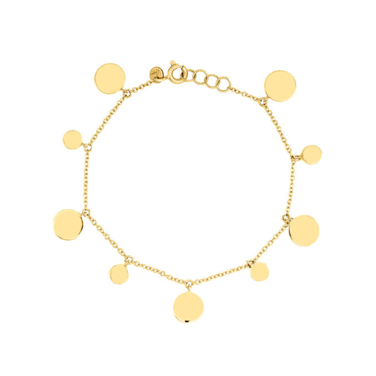 BRACCIALE IN ORO TONDI