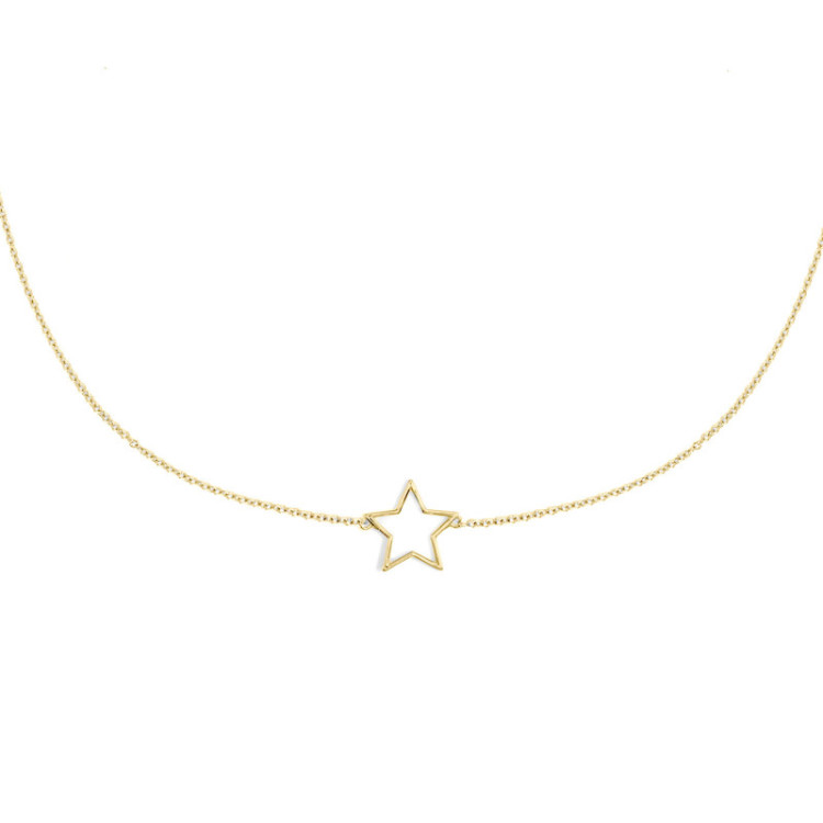 GIROCOLLO IN ORO STELLA