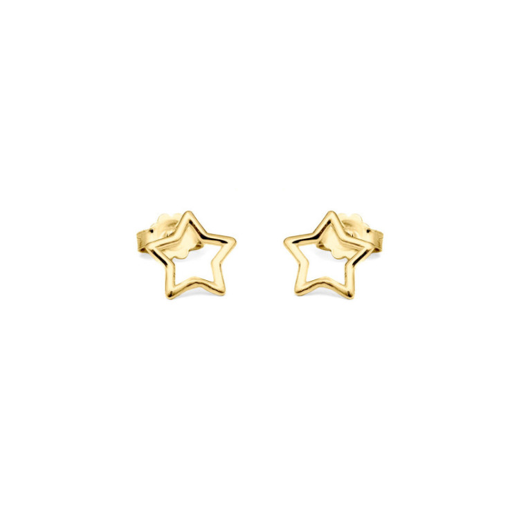 ORECCHINI IN ORO STELLE