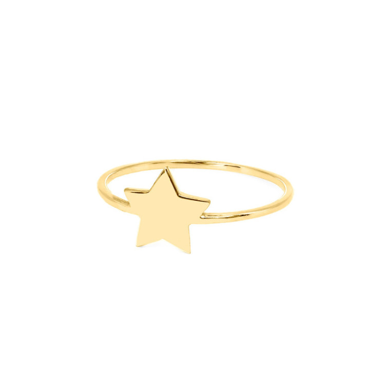 ANELLO IN ORO STELLA