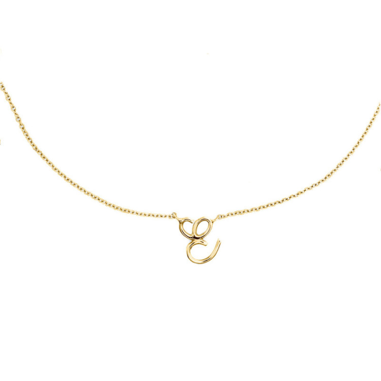 GIROCOLLO IN ORO LETTERA