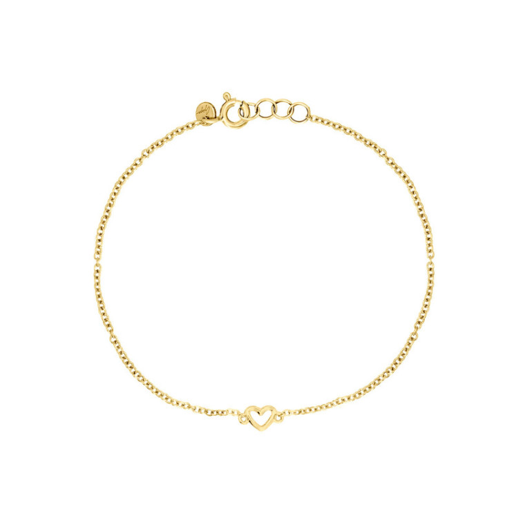 BRACCIALE IN ORO CUORE