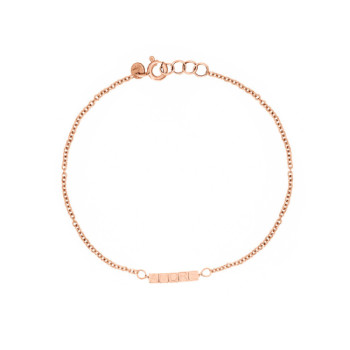 BRACCIALE IN ORO DADINI INCISI