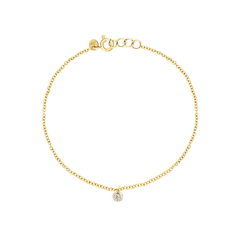 BRACCIALE IN ORO BRILLANTE FORATO