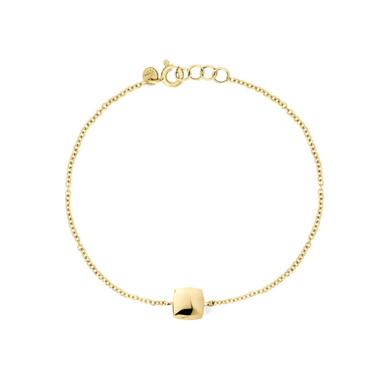 BRACCIALE IN ORO QUADRATO