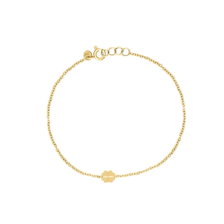 BRACCIALE IN ORO QUADRIFOGLIO