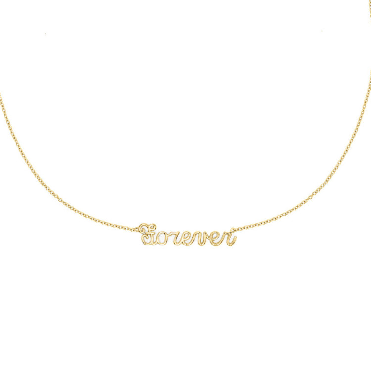 GIROCOLLO IN ORO LETTERE