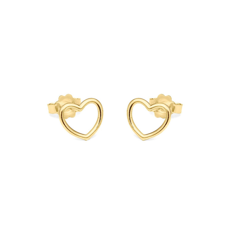 ORECCHINI IN ORO CUORE