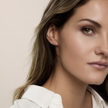 ORECCHINI IN ORO INFINITO IN BRILLANTI