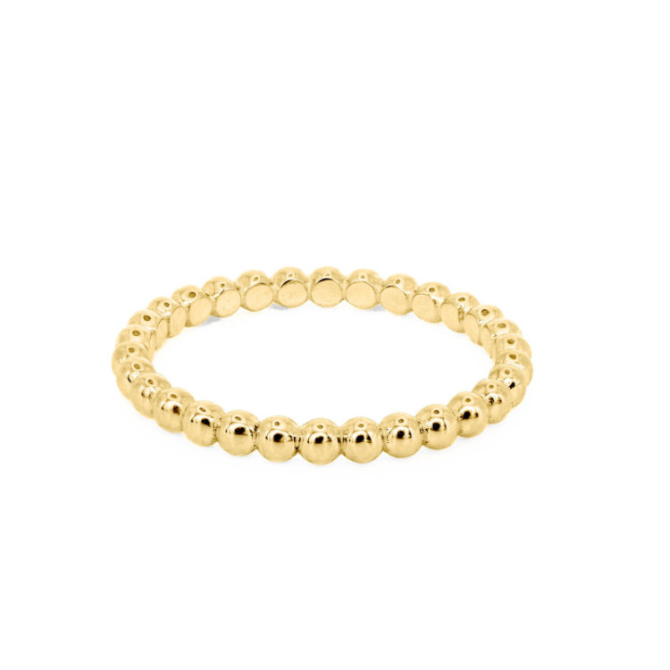 ANELLO IN ORO 9KT A PALLINI ANELLO IN ORO 9KT A PALLINI