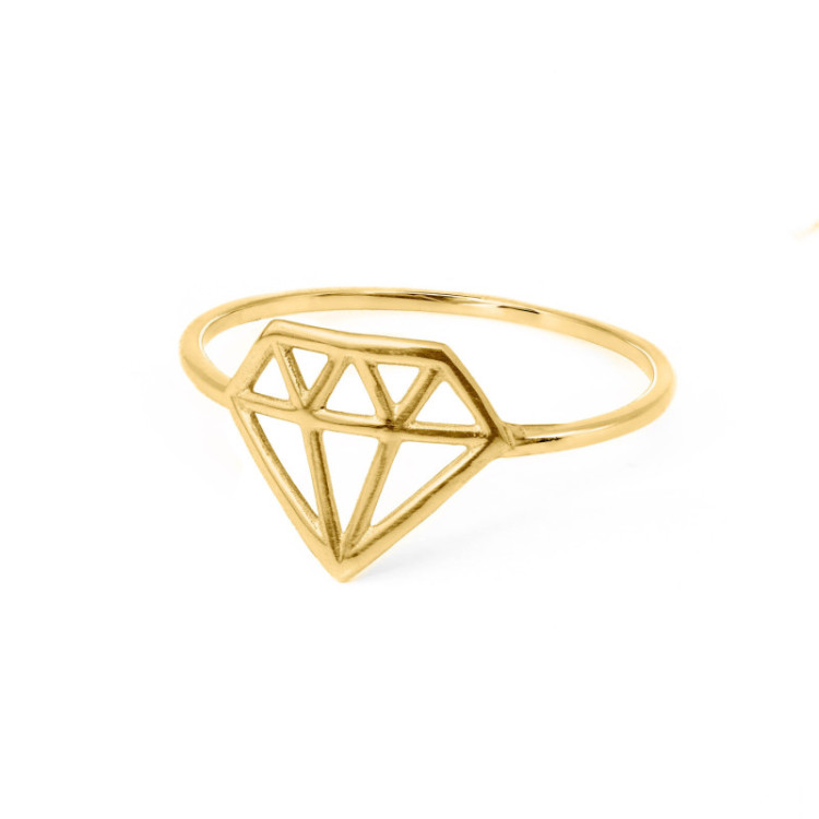 ANELLO IN ORO 9KT DIAMANTE ANELLO IN ORO 9KT DIAMANTE