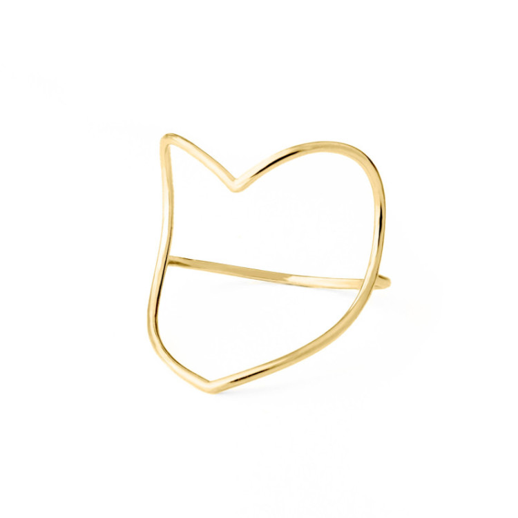 ANELLO IN ORO 9KT CUORE ANELLO IN ORO 9KT CUORE