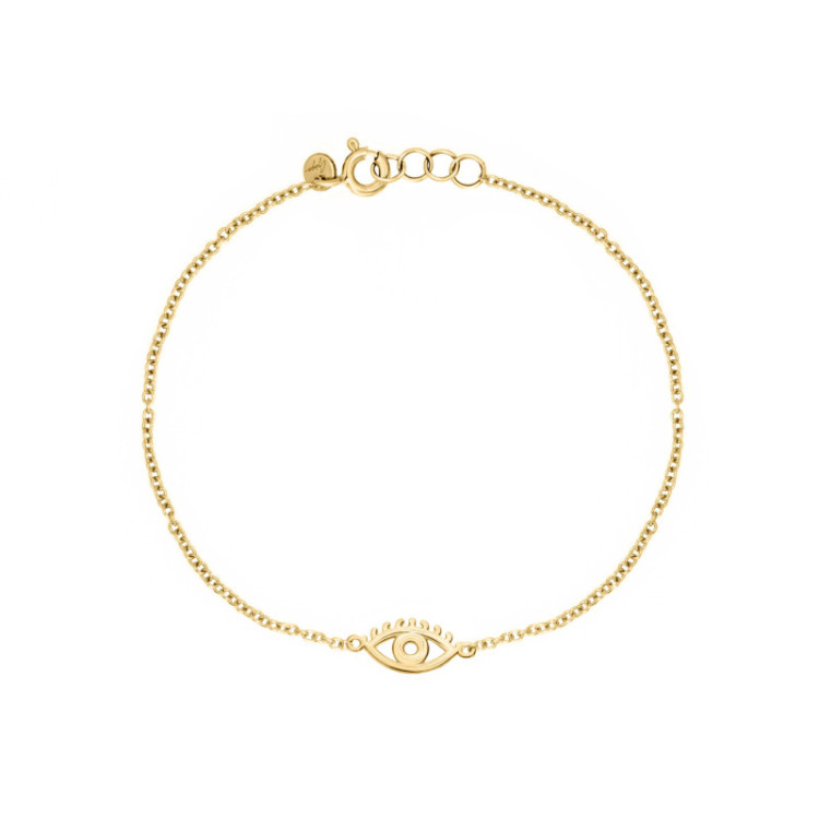 BRACCIALE IN ORO 9KT OCCHIO BRACCIALE IN ORO 9KT OCCHIO