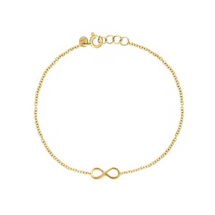 BRACCIALE IN ORO 9KT INFINITO BRACCIALE IN ORO 9KT INFINITO