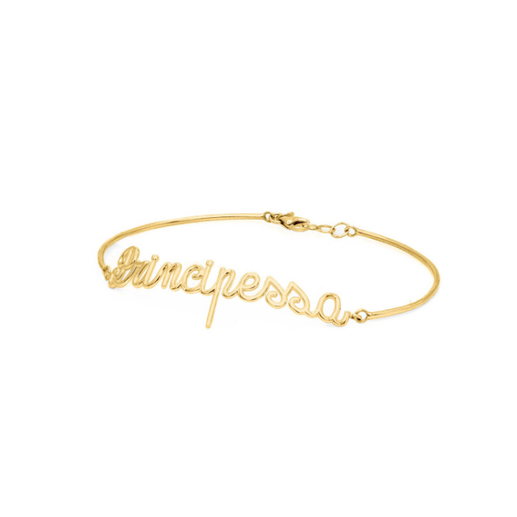 MANCHETTE IN ORO 9KT LETTERE MANCHETTE IN ORO 9KT LETTERE