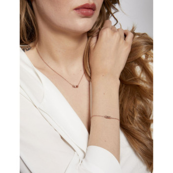 BRACCIALE IN ORO DADINI INCISI