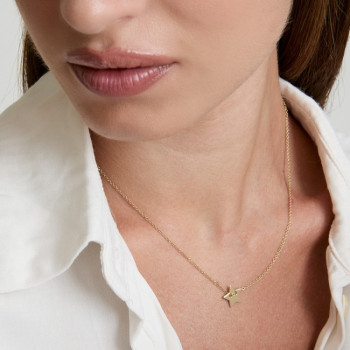 GIROCOLLO IN ORO STELLA