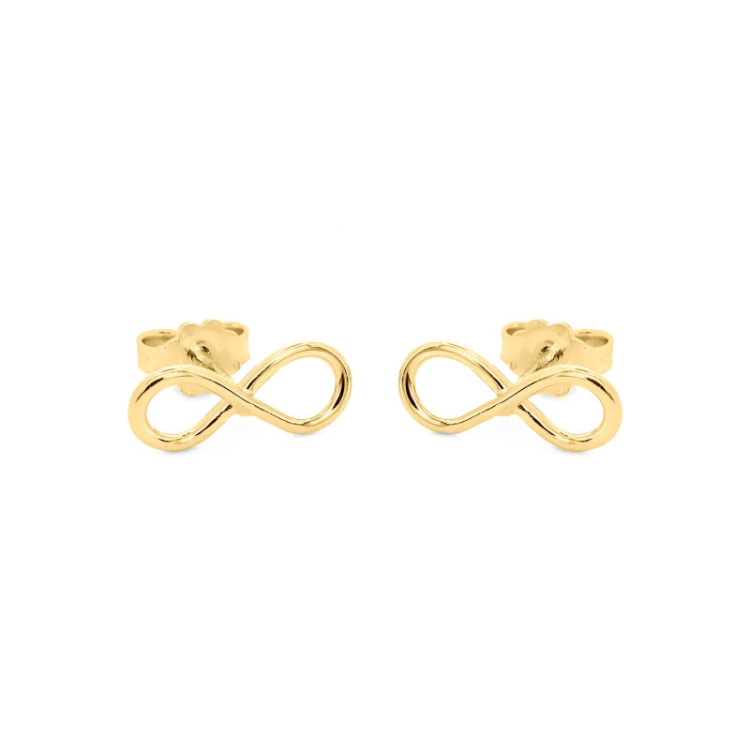 ORECCHINI IN ORO CON INFINITO ORECCHINI IN ORO CON INFINITO