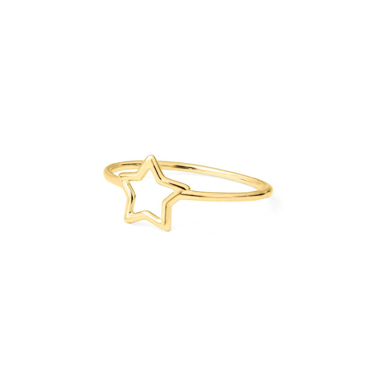 ANELLO IN ORO STELLA