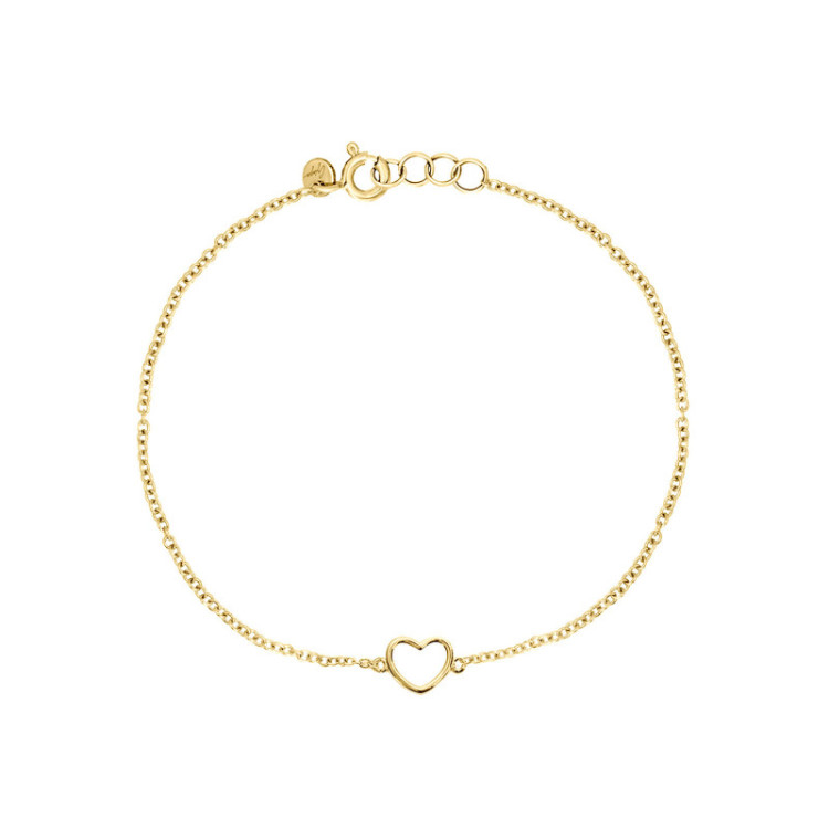 BRACCIALE IN ORO CUORE