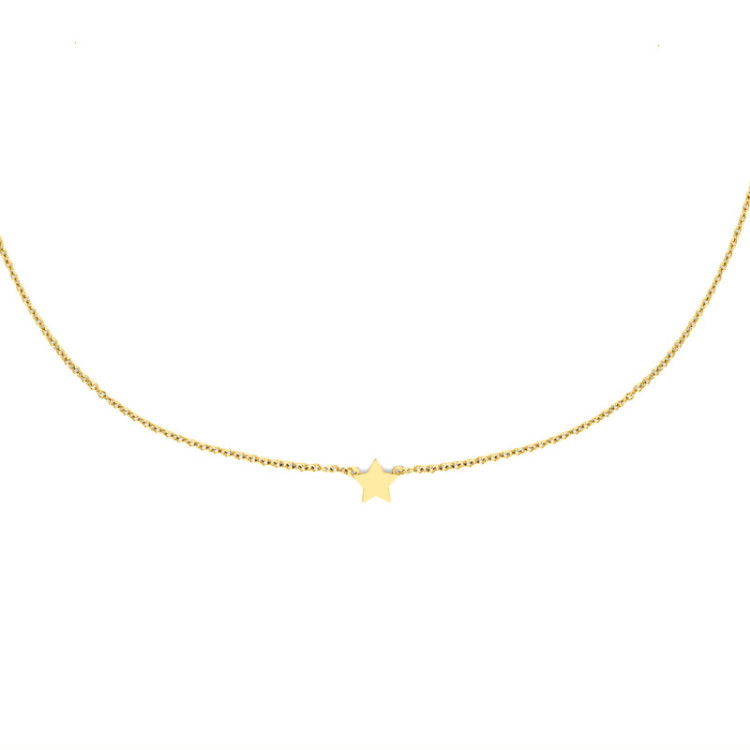 GIROCOLLO IN ORO STELLA