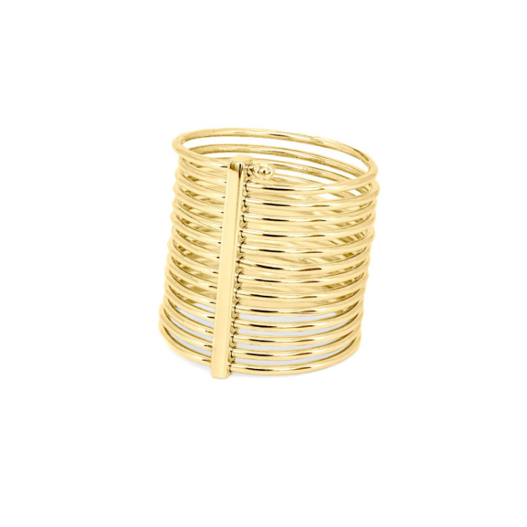 ANELLO SPIRALE IN ORO BARRETTA