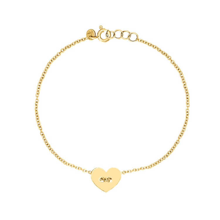 BRACCIALE IN ORO CUORE