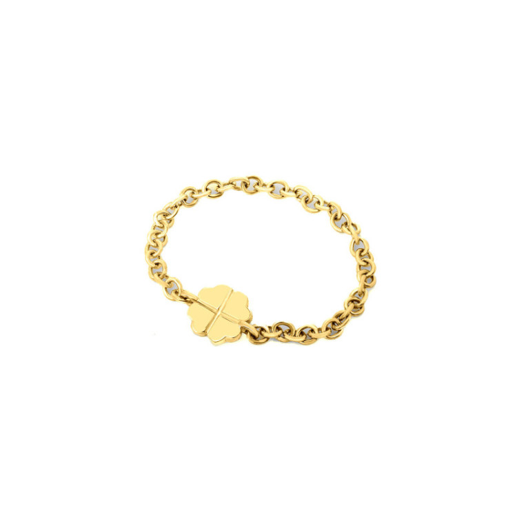 ANELLO IN ORO QUADRIFOGLIO