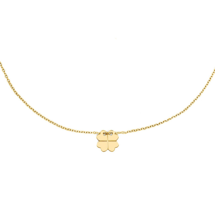 GIROCOLLO IN ORO QUADRIFOGLIO