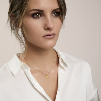 GIROCOLLO IN ORO QUADRIFOGLIO