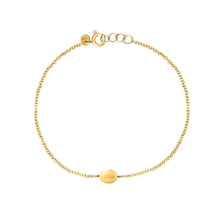 BRACCIALE IN ORO OVALE