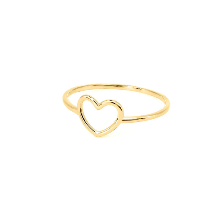 ANELLO IN ORO CUORE