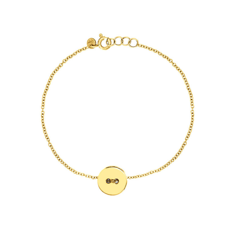 BRACCIALE IN ORO TONDO