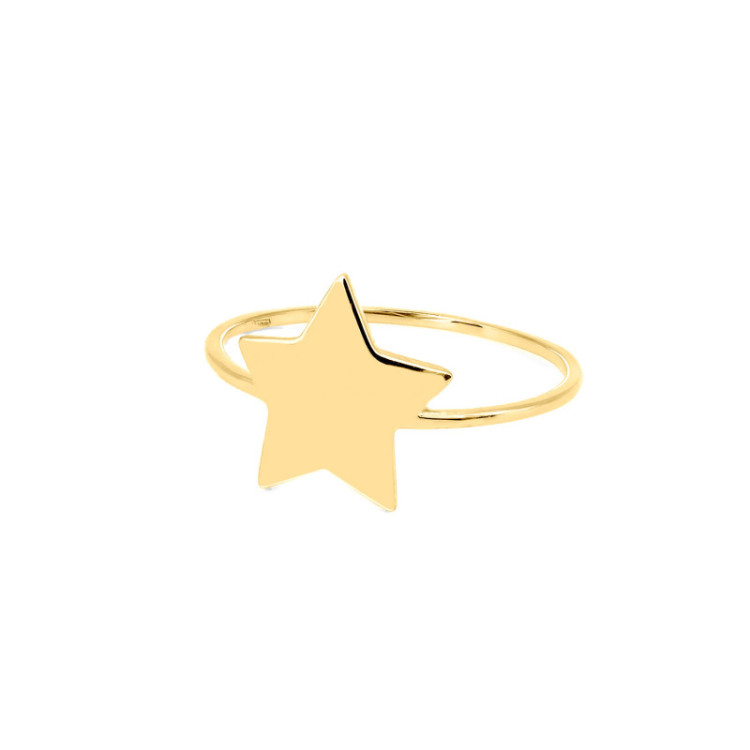 ANELLO IN ORO STELLA