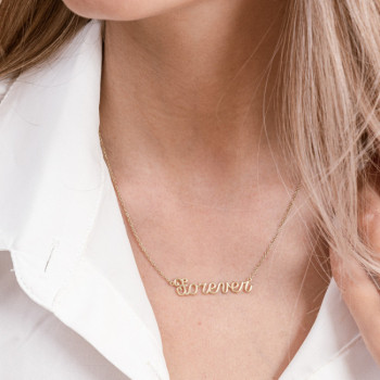 GIROCOLLO IN ORO LETTERE